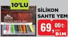 NORTH PACİFİC SİLİKON SAHTE YEM 10'LU NORTH PACİFİC SİLİKON SAHTE YEM 10'LU